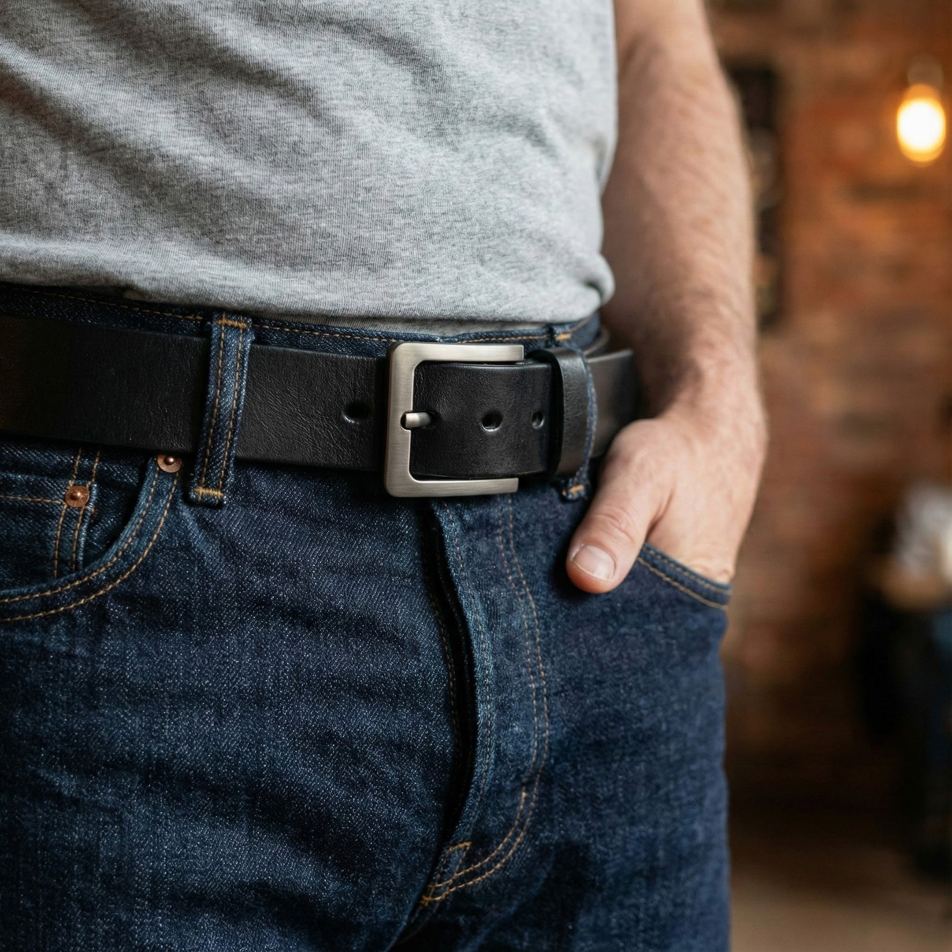 Personalized Leather Belt for Couples - Humorous Gift for Him Belt MagicInPrints