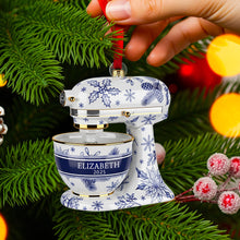 Load image into Gallery viewer, Whisk Your Way to Joy - Baking Mixer Christmas Ornament - Personalized Gift for Bakers Ornament MagicInPrints
