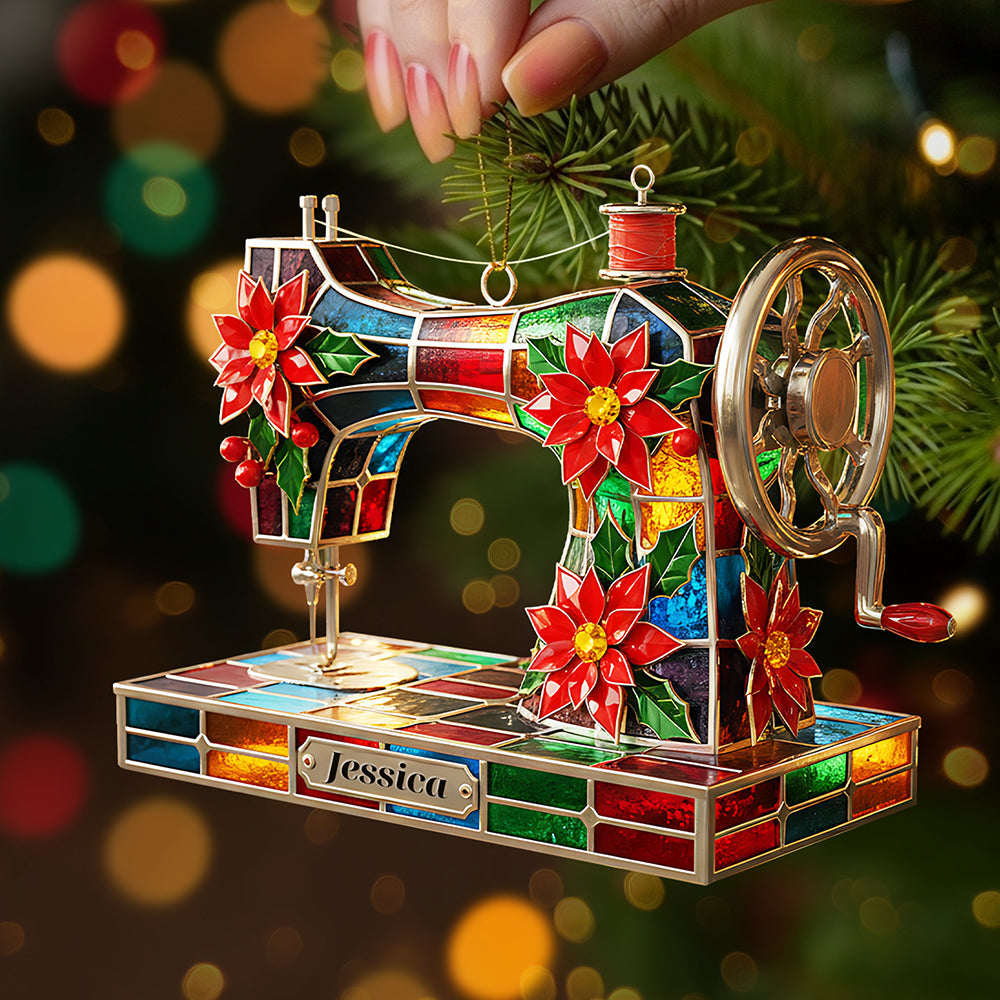 Personalized Gifts For Sewing Lovers Christmas Ornament Ornament MagicInPrints