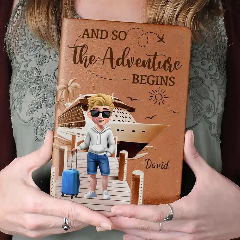 Personalized Travel Journal for Travelers - Adventure & Cruising Themes Stationery MagicInPrints