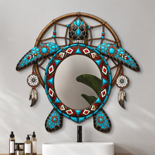 Load image into Gallery viewer, “Reflecting Beauty: Personalized Sea Turtle Mirror” - Custom Holiday Gift for Ocean Lovers Mirror MagicInPrints
