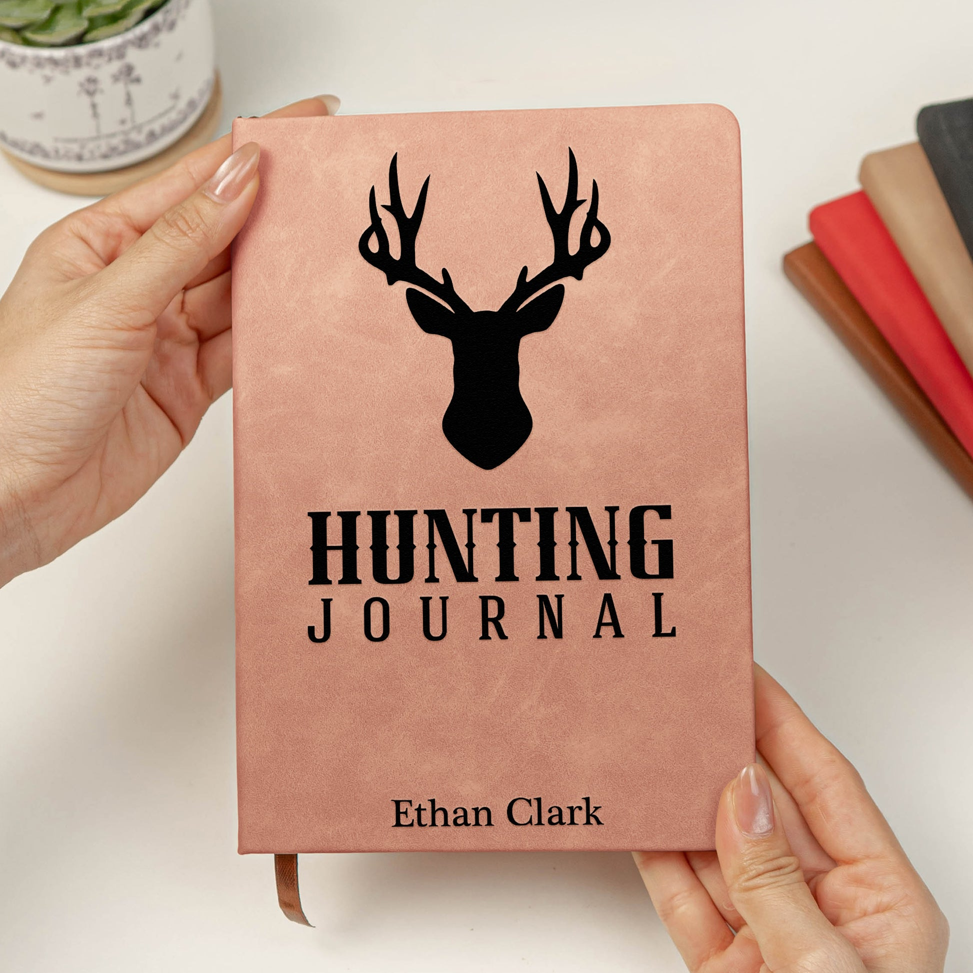 Personalized Hunting Journal for Outdoor Enthusiasts - Custom Name Gift Stationery MagicInPrints