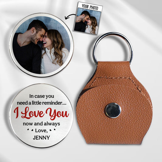 Personalized Photo Keychain for Couples - Romantic Gift Keychain MagicInPrints