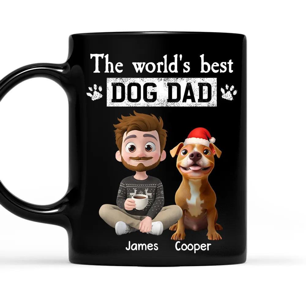 Personalized Dog Dad Coffee Mug for Pet Lovers - Perfect Gift for Dog Owners Cup MagicInPrints