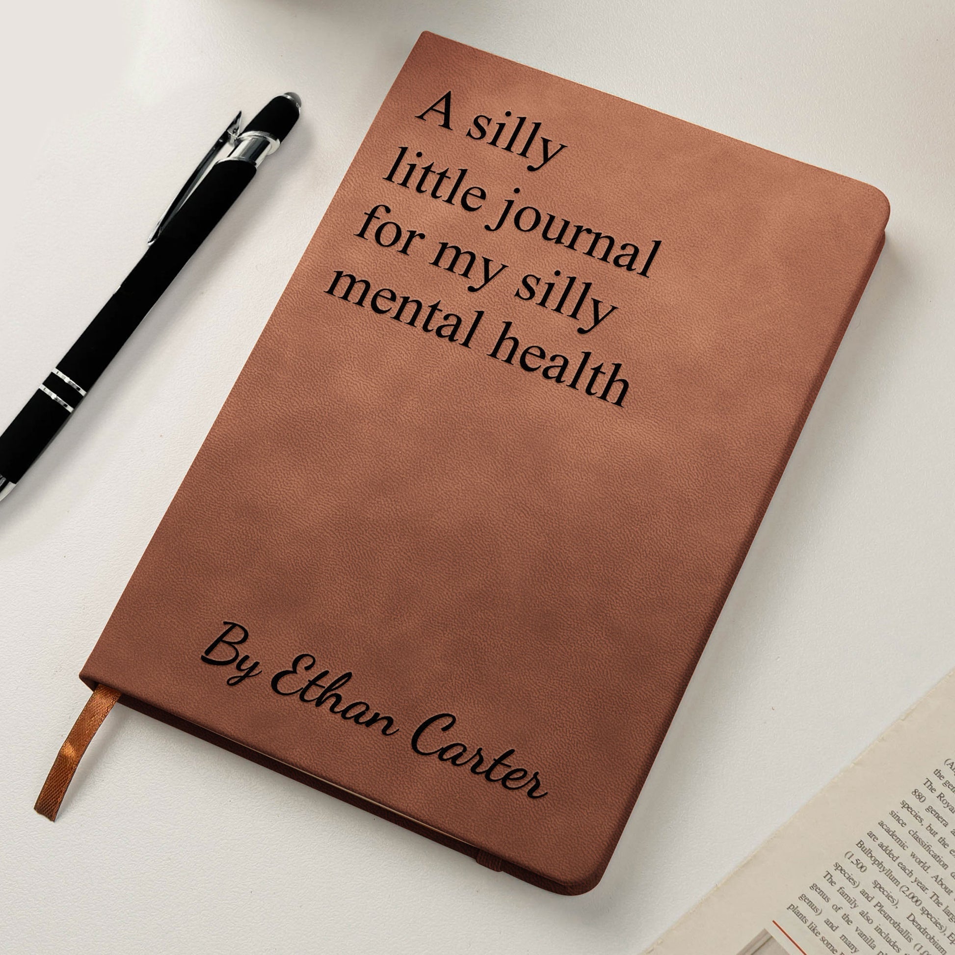 Personalized Journals for Adults with Humorous and Inspirational Quotes - Mental Health Support Stationery MagicInPrints