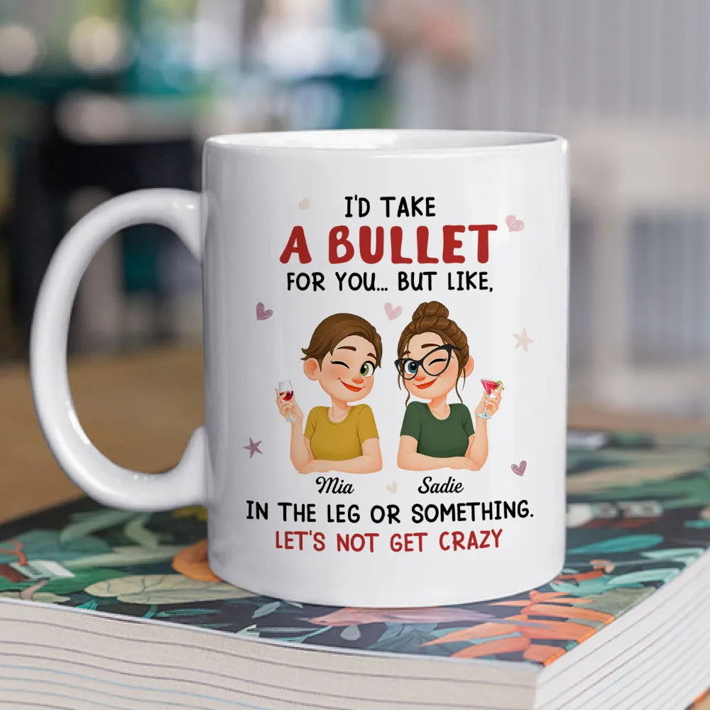 Personalized Funny Friendship Mug for Best Friends - Humorous Gift Cup MagicInPrints