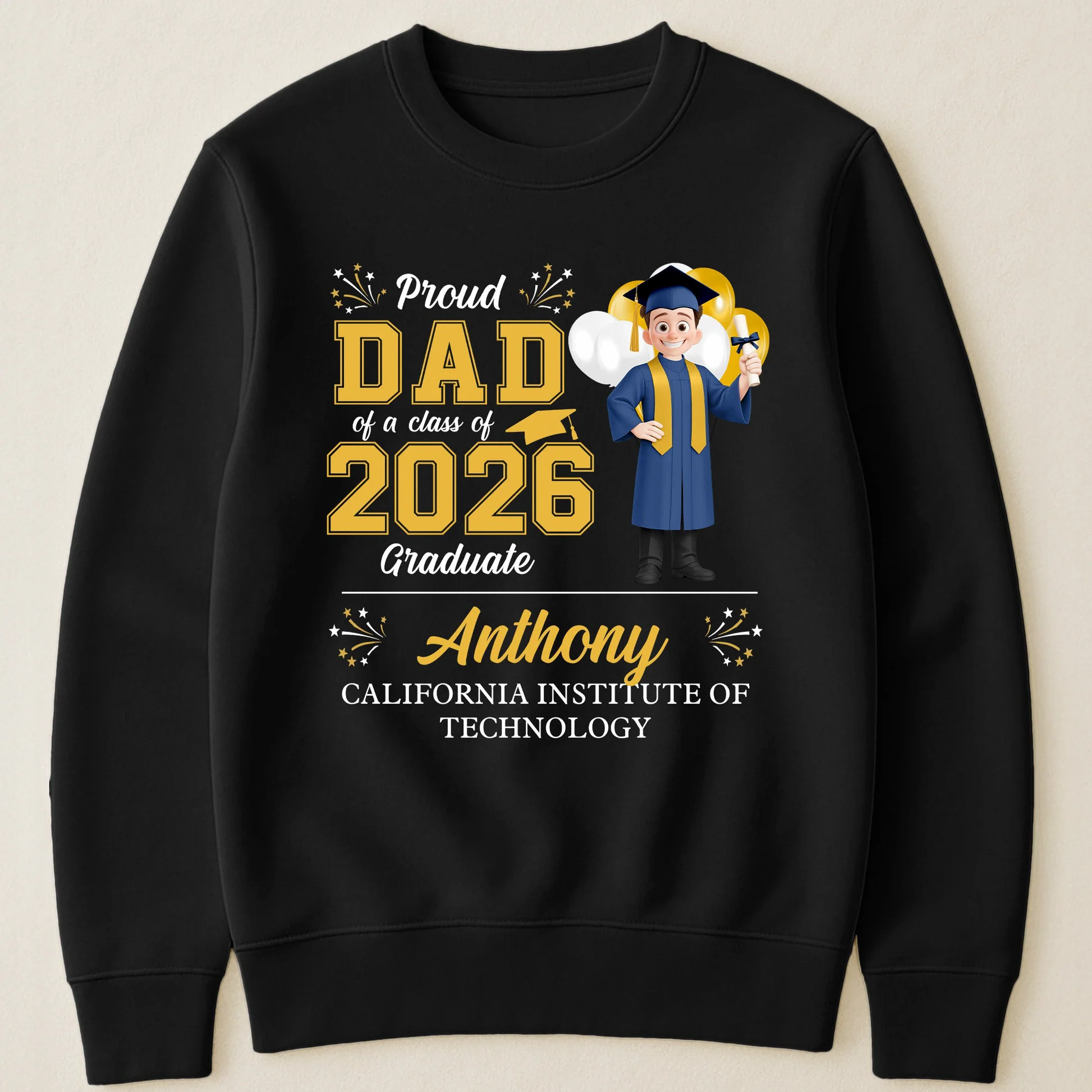 Custom Family Graduation T-Shirt Set for Class of 2026 - Celebrate Graduation Day Cloth MagicInPrints