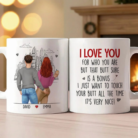 Personalized Couples Mug for Romantic Partners - Funny Love Quote Gift Cup MagicInPrints
