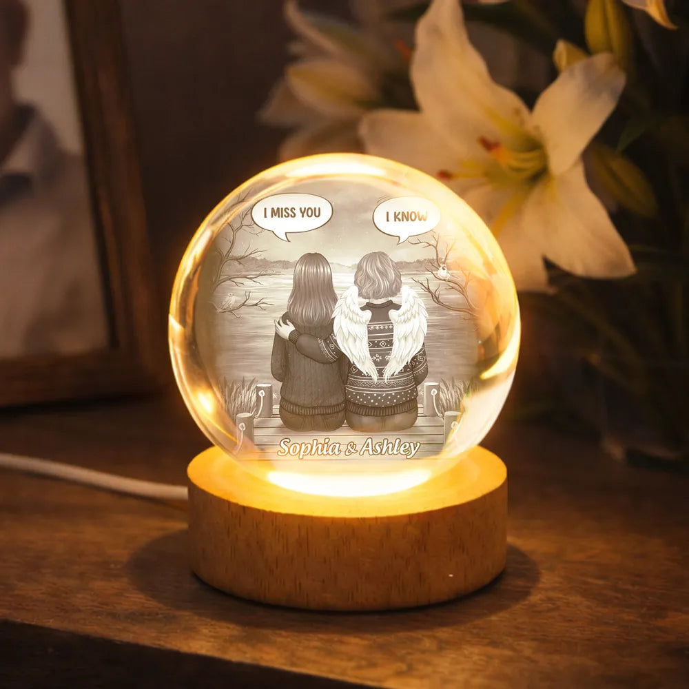Personalized LED Night Light for Friends - Sentimental Gift with Custom Names Lamp MagicInPrints