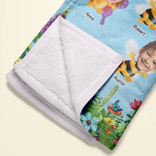 Load image into Gallery viewer, Personalized Nana Photo Blanket - Custom Gifts for Grandma Blanket PopCulturePrints
