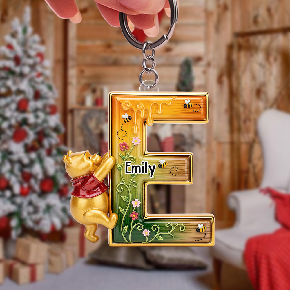 Bring Joy to Every Occasion - Festive Letter Keychain, Custom Gift for Cartoon Fans Keychains PopCulturePrints