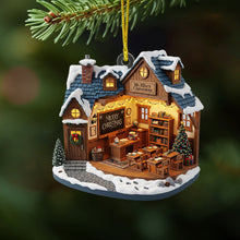 Load image into Gallery viewer, “Celebrate a Teacher’s Dedication” - Personalized Teacher Miniature Classroom Ornament - Custom Gift for Educators Ornament MagicInPrints
