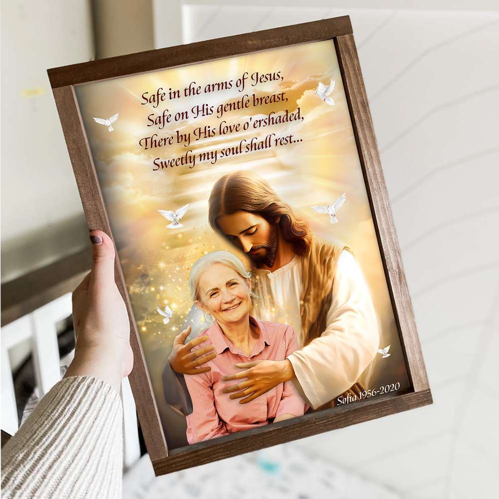 Personalized Jesus Canvas Print - Custom Photo Gift Poster & Canvas PopCulturePrints