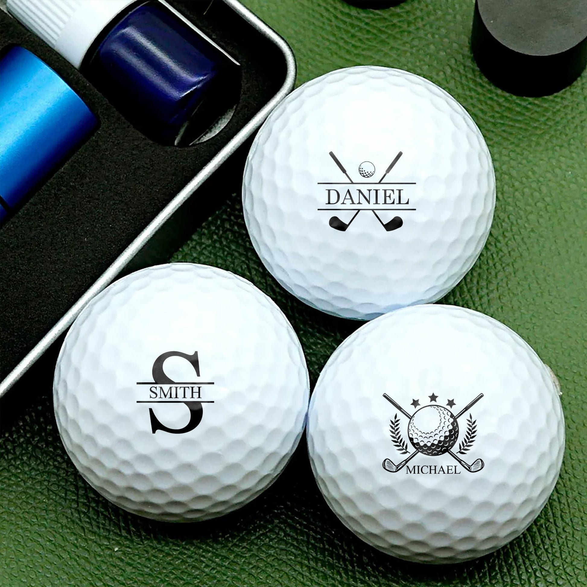 Personalized Golf Ball Stamp for Golfers - Perfect Gift for Golf Enthusiasts Sports MagicInPrints