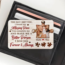 Load image into Gallery viewer, Custom Music Fridge Magnet - Perfect Personalized Valentine&#39;s Day Gifts for Couples Wallet Card PopCulturePrints
