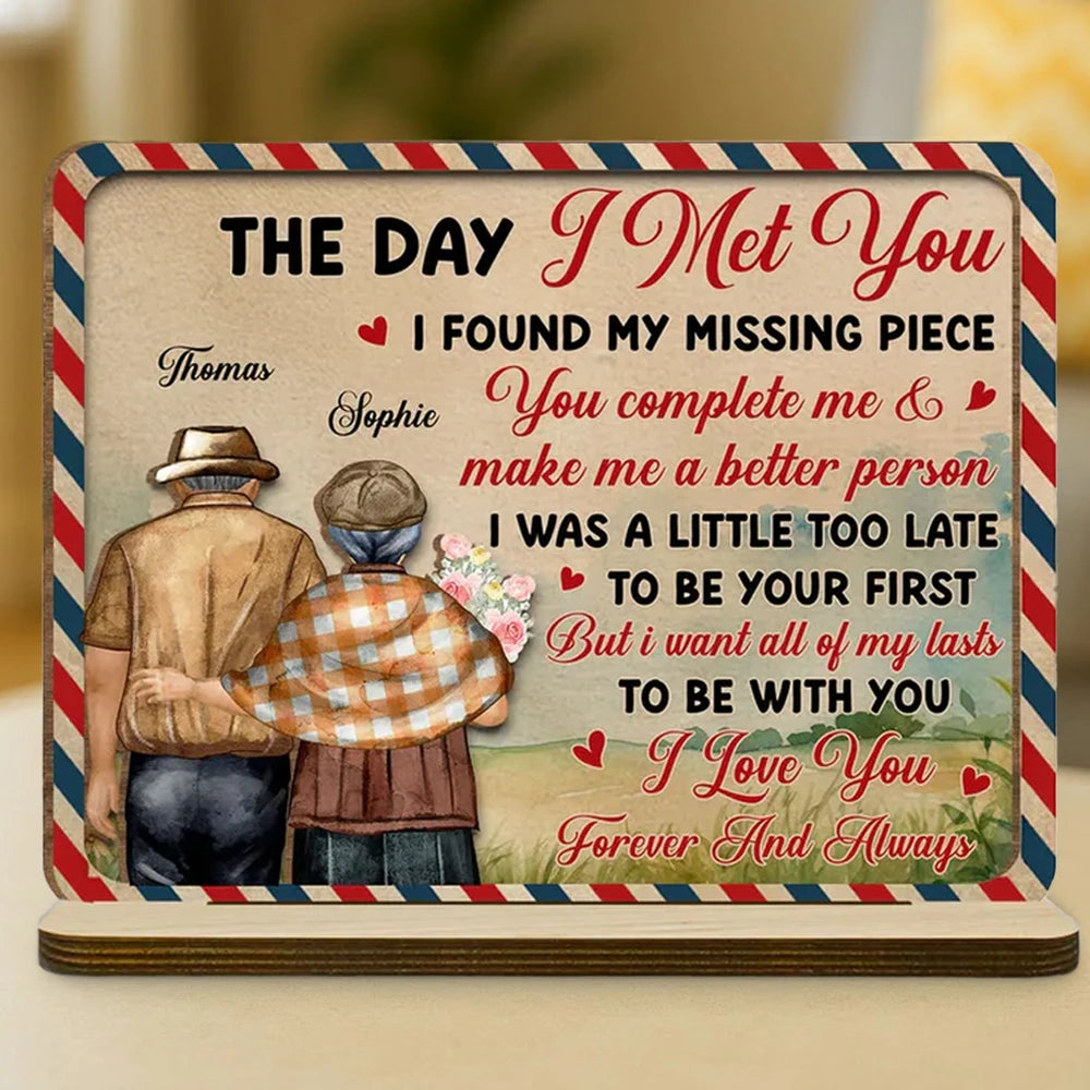Personalized Wooden Plaque for Couples - Sentimental Gift for Anniversaries Plaque MagicInPrints