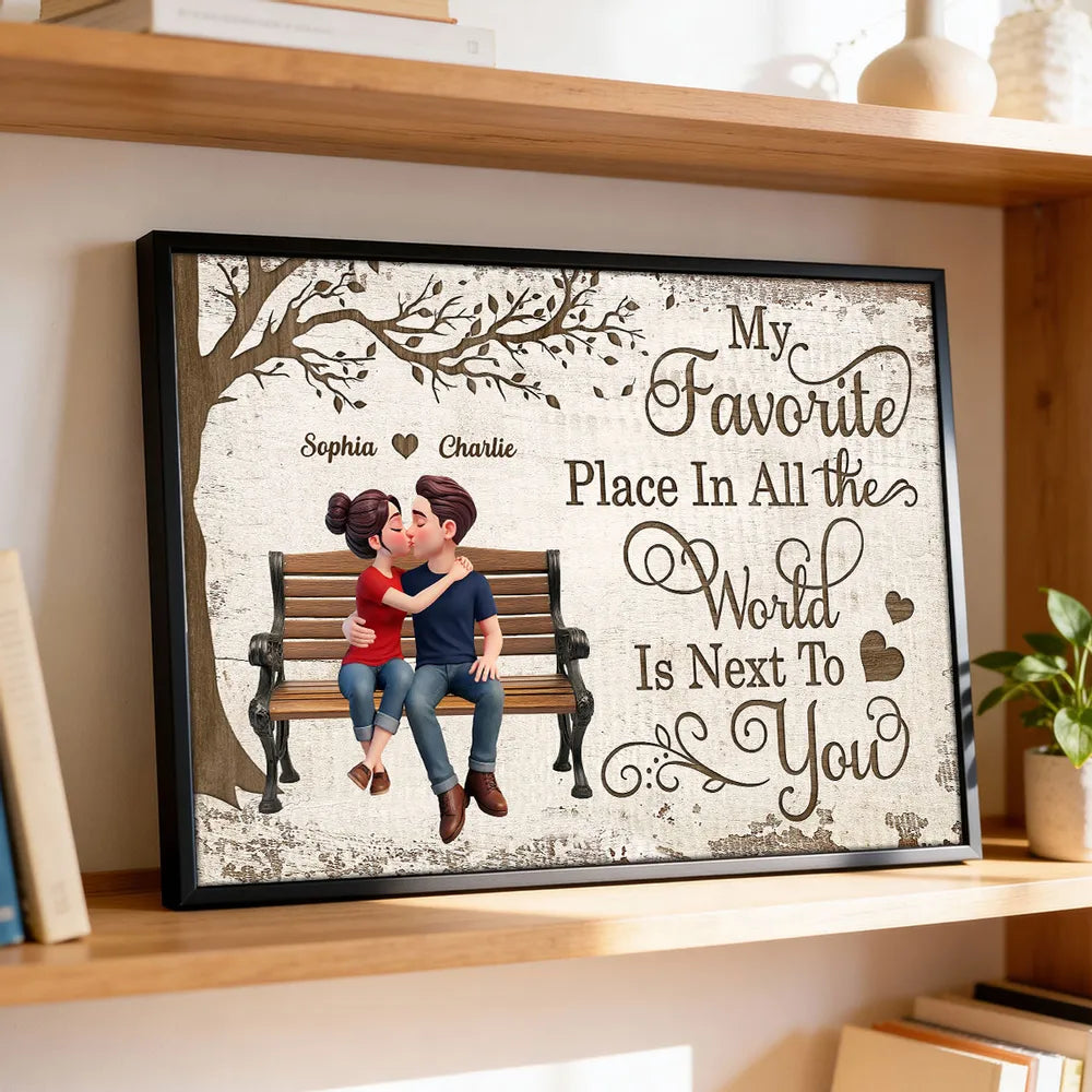 Personalized Romantic Wall Art for Couples - Sentimental Home Decor Poster or Canvas MagicInPrints
