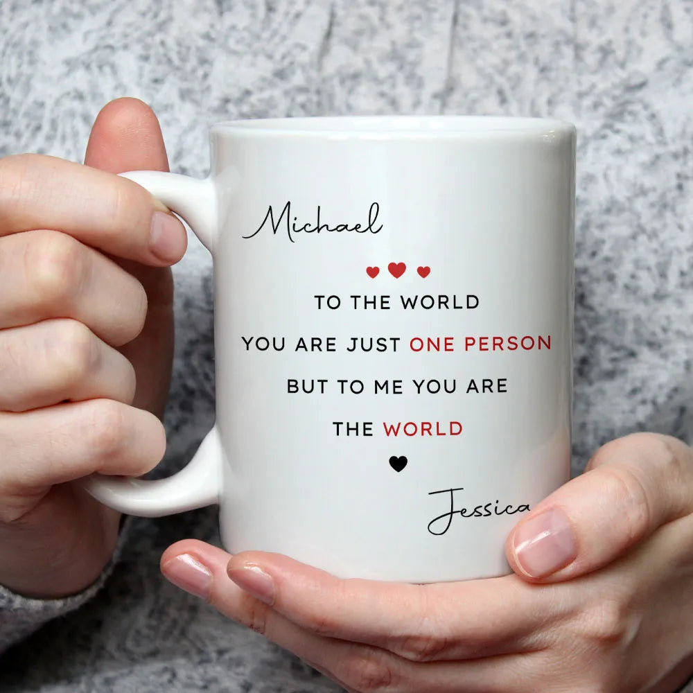 Personalized Romantic Coffee Mug for Couples - Sentimental Gift Cup MagicInPrints
