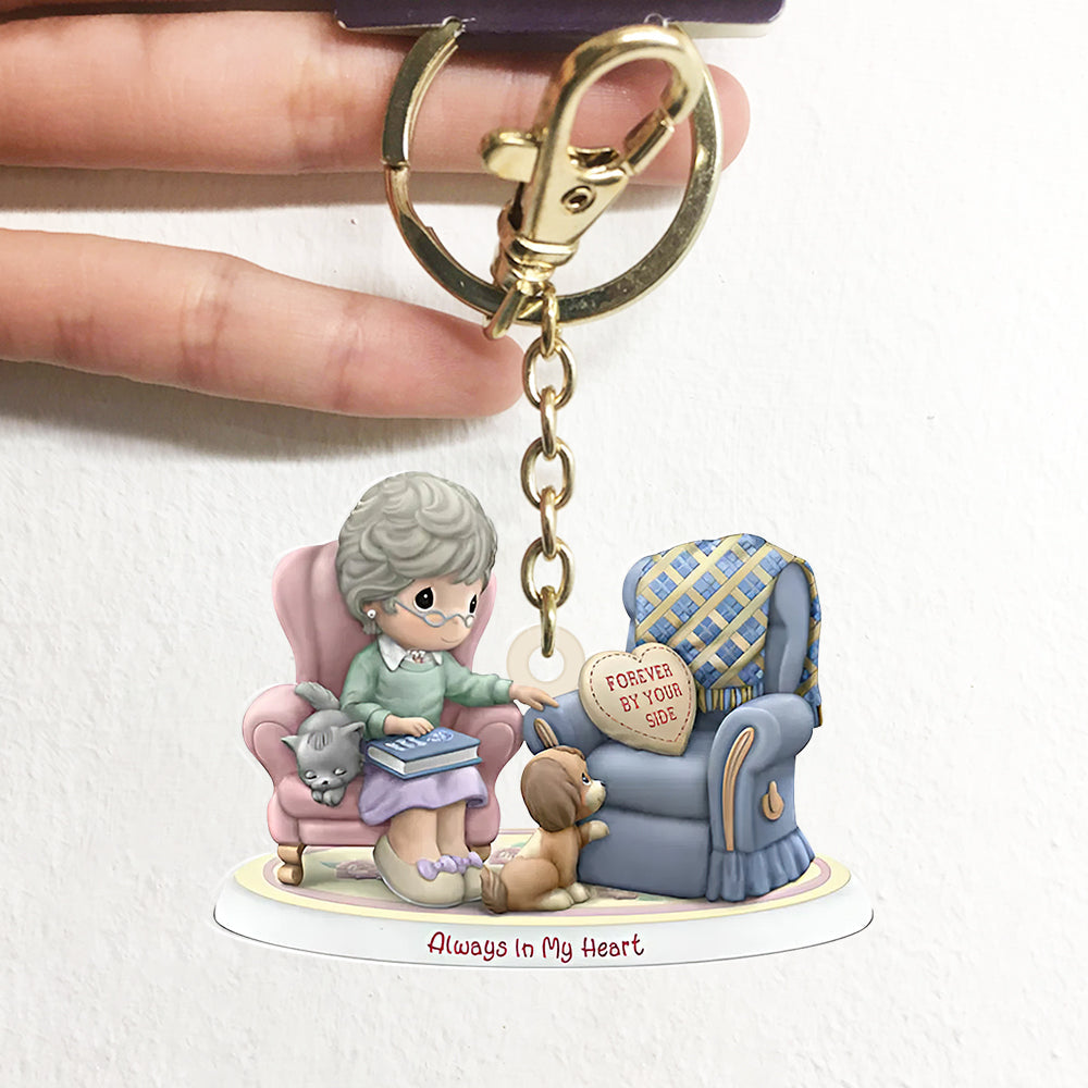 Personalized Forever Keychain for Couples Keychains PopCulturePrints