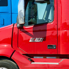 Load image into Gallery viewer, Personalized Semi-Truck 3D Name Emblem – Custom Metal Badge Gift for Truck Enthusiasts Emblems MagicInPrints
