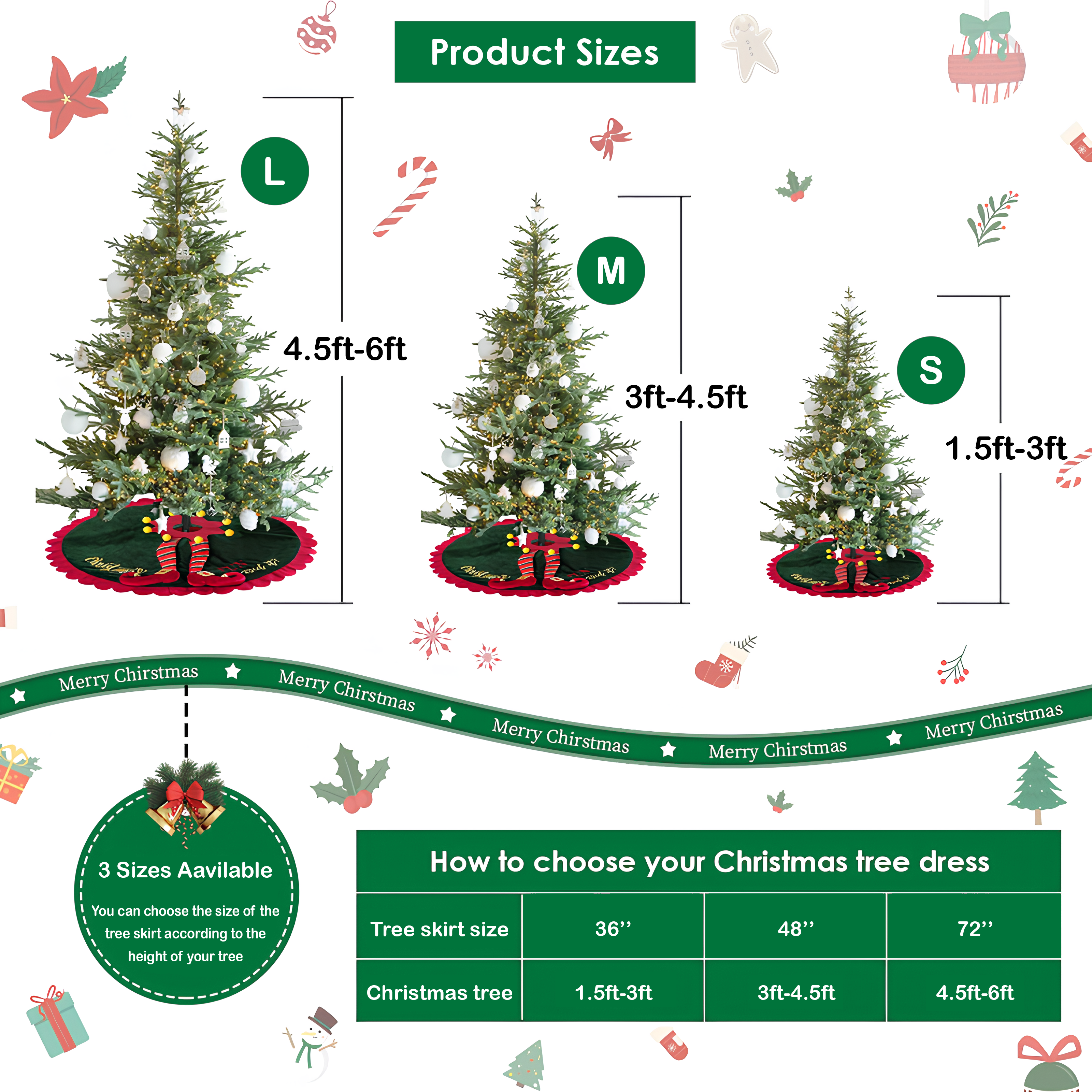 Bring Joy to Your Home – Personalized Quilted Christmas Tree Skirt – Gift for Dog Lovers Quilted Tree Skirt MagicInPrints
