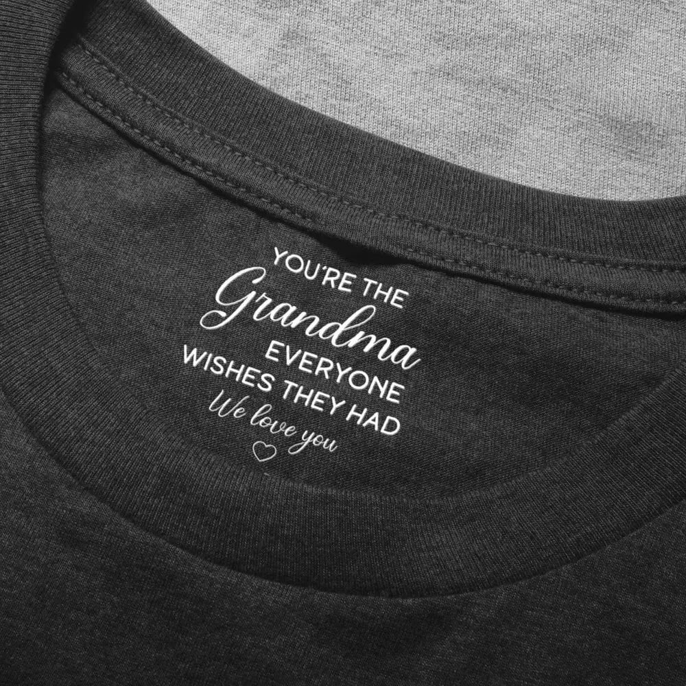Personalized Grandma T-Shirt for Family Love - Perfect Gift Cloth MagicInPrints