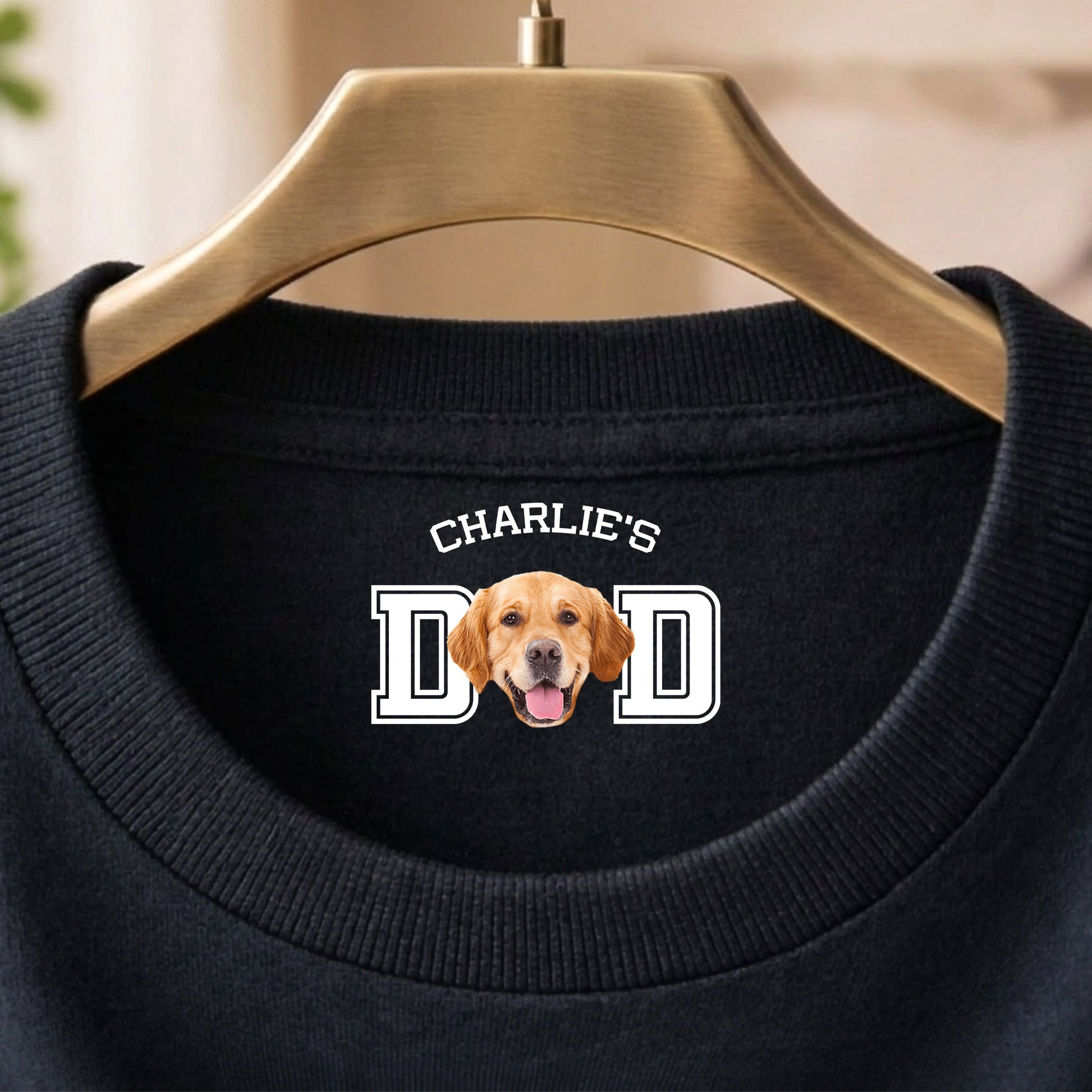 Custom Dog Dad T-Shirt for Pet Owners - Personalized Gift Cloth MagicInPrints