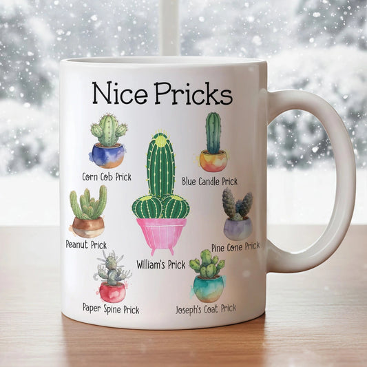Personalized Cactus Mug for Plant Lovers - Humorous Gift for Home or Office Cup MagicInPrints