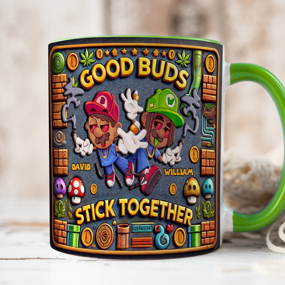 Personalized Good Buds Mug for Friends Coffee Mug PopCulturePrints