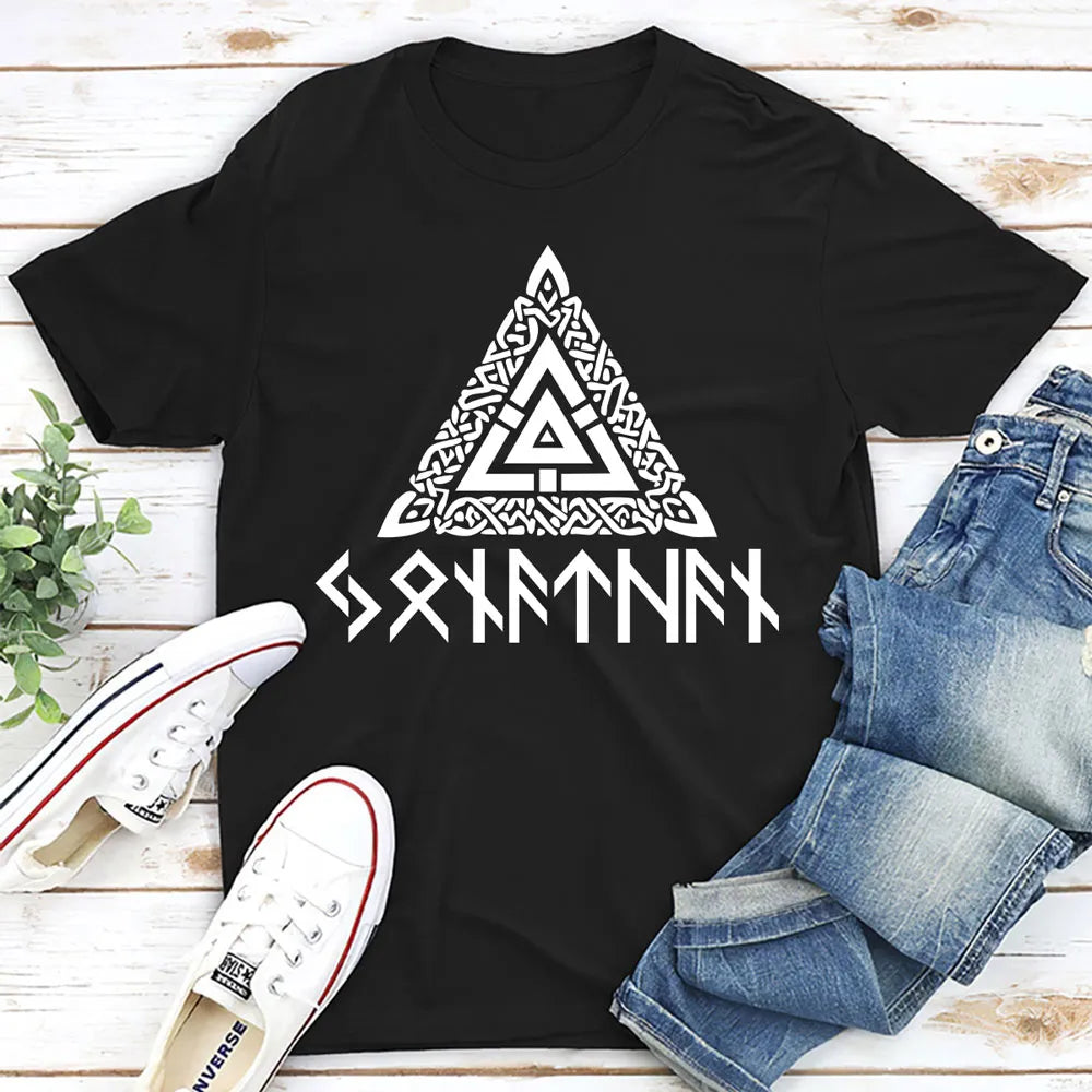 Viking Rune T-Shirt for Men - Norse Mythology Design Casual Wear Cloth MagicInPrints