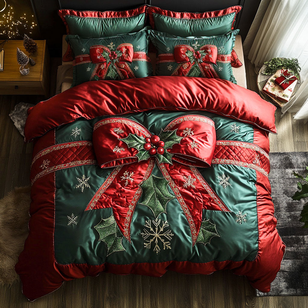 Wrap Yourself in Comfort – Personalized Quilted Bedding Set – Gift for Home Lovers Quilted Bedding Set V2 MagicInPrints