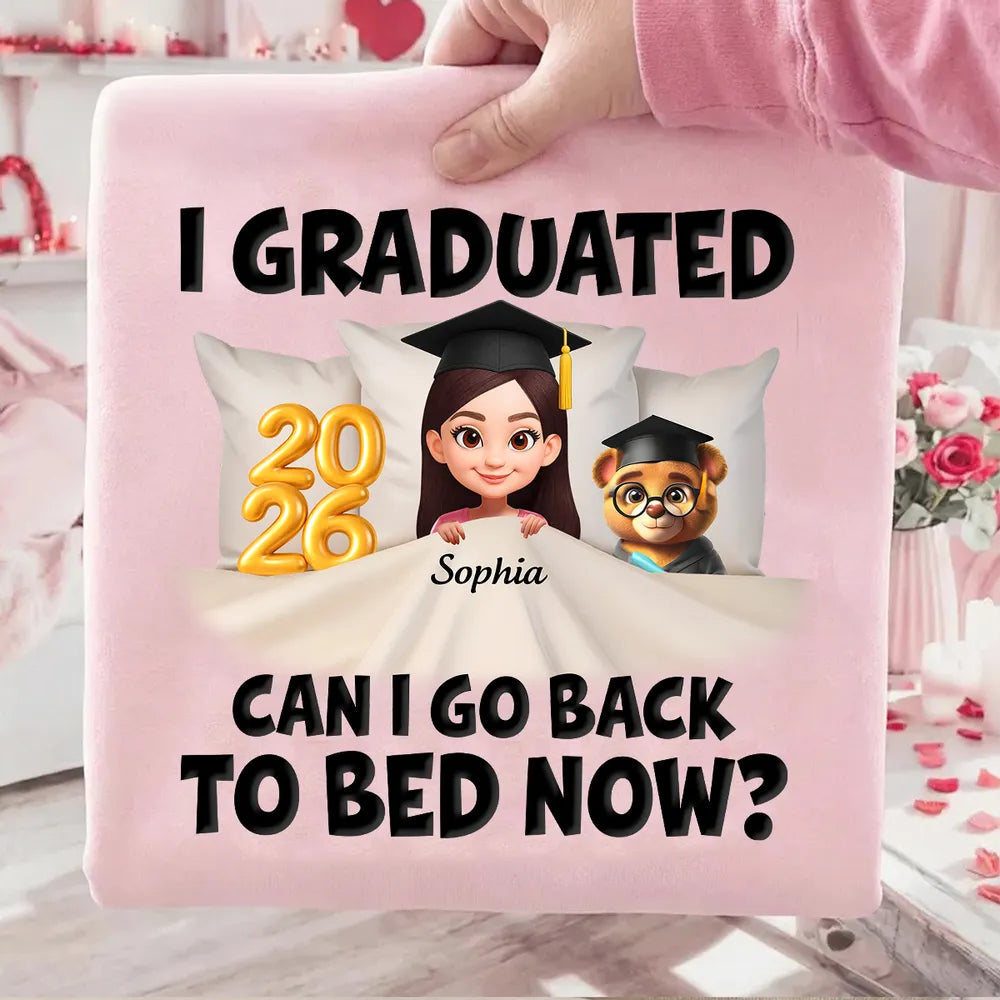 Personalized Graduation Sweatshirt for Graduates - Class of 2026 Humor Cloth MagicInPrints