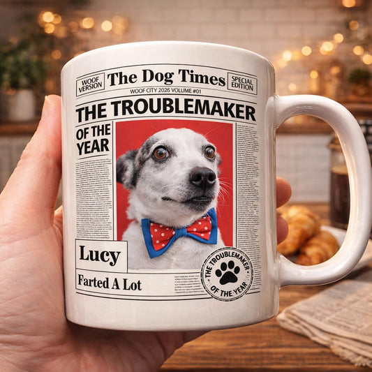 Personalized Dog Mug for Pet Lovers - Funny Gift for Dog Owners Cup MagicInPrints