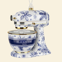 Load image into Gallery viewer, Whisk Your Way to Joy - Baking Mixer Christmas Ornament - Personalized Gift for Bakers Ornament MagicInPrints
