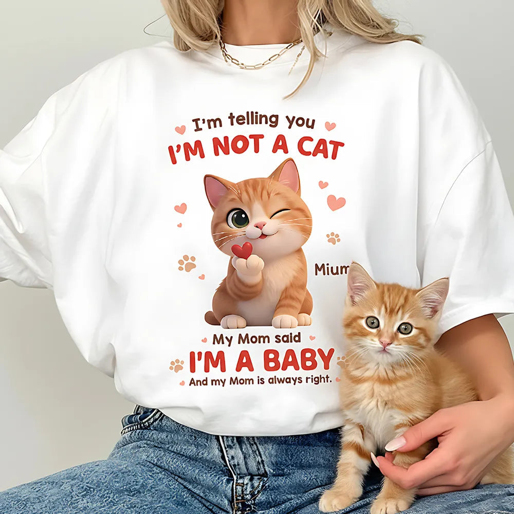 Cute Cat-Themed Sweatshirt for Pet Lovers - Funny Gift Cloth MagicInPrints