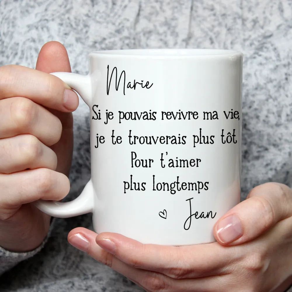 Personalized Romantic Mug for Couples - Sentimental Gift for Anniversaries Cup MagicInPrints