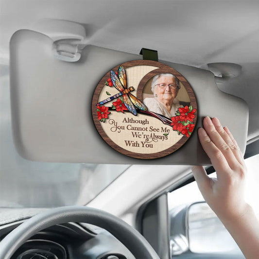 Personalized Memorial Car Ornament for Loved Ones - Sentimental Keepsake Car Hanger MagicInPrints