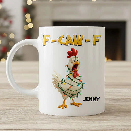 Personalized Funny Chicken Mug for Coffee Lovers - Holiday Gift Cup MagicInPrints