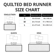 Load image into Gallery viewer, Bring Joy Home – Personalized Holiday Train Quilted Bed Runner – Gift for Family Quilted Bed Runner MagicInPrints
