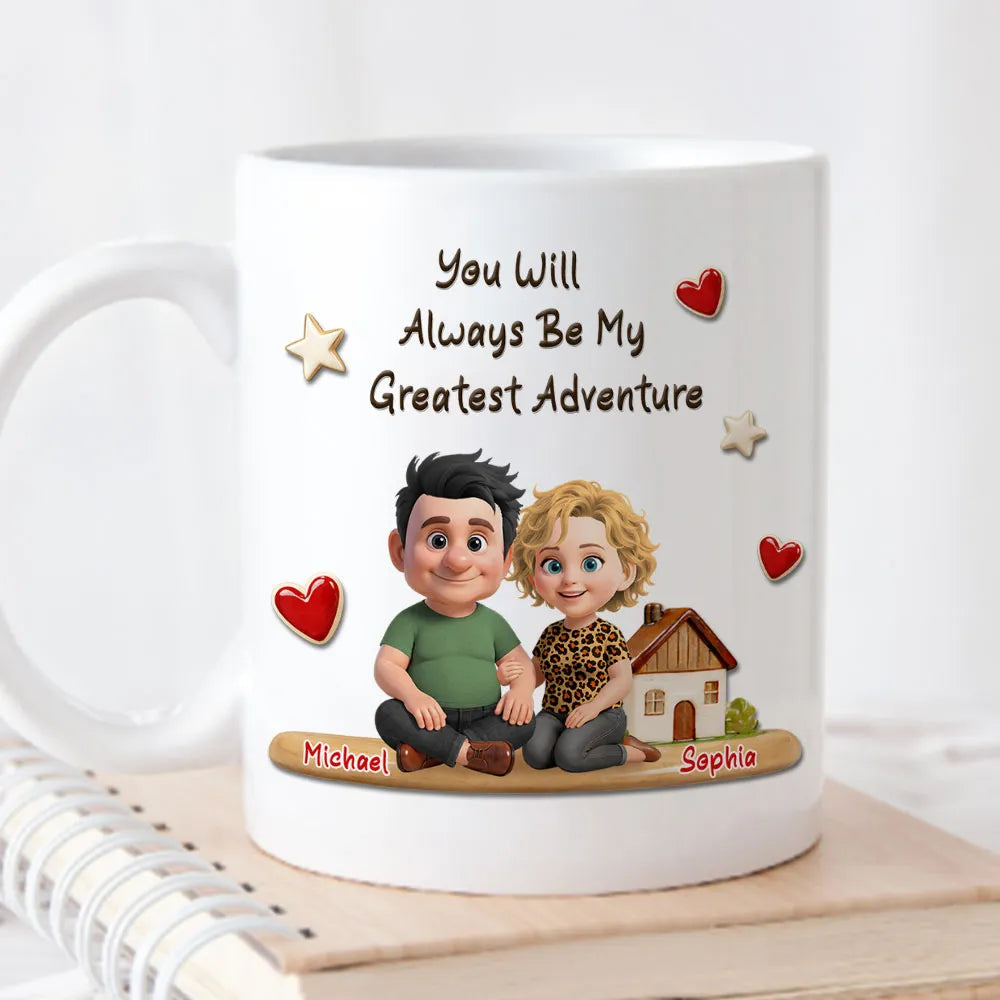 Personalized Couple Mug for Grandparents - Sentimental Gift for Anniversary Cup MagicInPrints