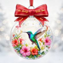 Load image into Gallery viewer, I Am Always With You – Personalized Memorial Christmas Ornament for Loved Ones Ornament MagicInPrints
