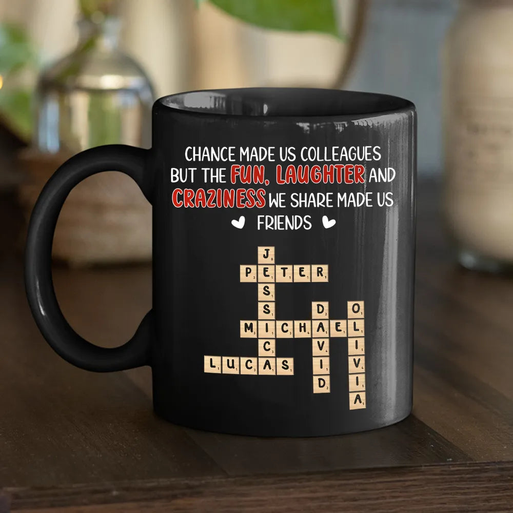 Personalized Colleague Friendship Mug for Office - Fun and Laughter Gift Cup MagicInPrints