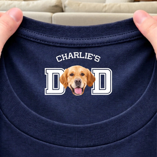 Custom Dog Dad T-Shirt for Pet Owners - Personalized Gift Cloth MagicInPrints