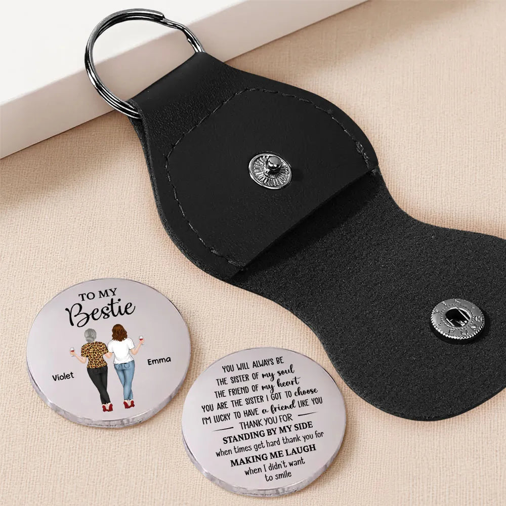 Personalized Keychain for Best Friends - Sentimental Gift for Special Occasions Keychain MagicInPrints