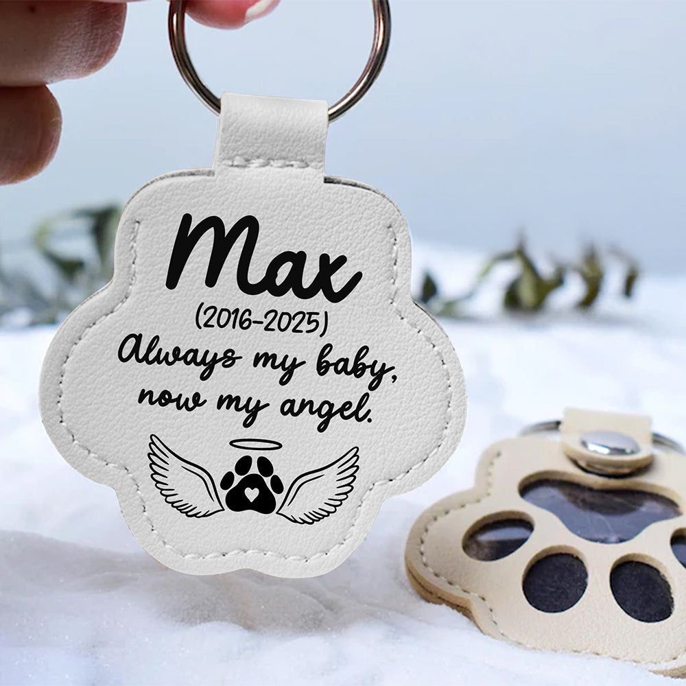 Forever Loved - A Personalized Memorial Keychain for Pet Lovers Keychains MagicInPrints