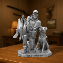 Load image into Gallery viewer, “Capture the Adventure: Personalized Hunting Trophy Moment Plaque - Custom Gifts for Dad, Son &amp; Hunting Lovers Shaped Plaques PopCulturePrints
