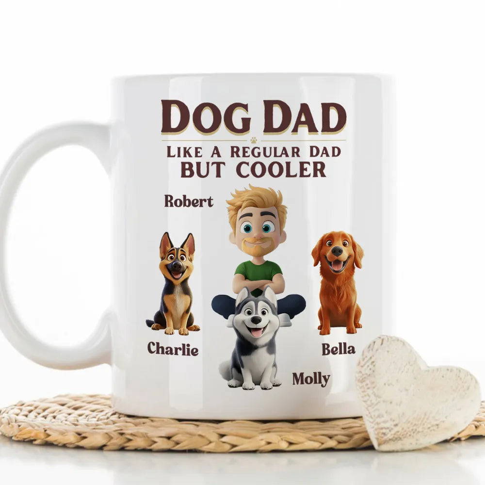 Personalized Dog Mom Coffee Mug for Pet Owners - Fun Gift for Dog Lovers Cup MagicInPrints