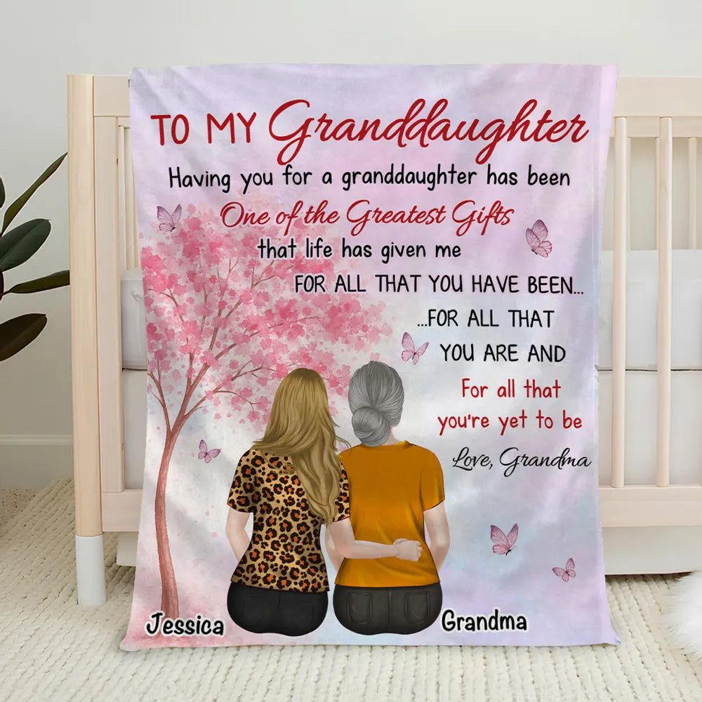 Personalized Fleece Blanket for Daughter - Heartfelt Gift from Mom Blanket MagicInPrints