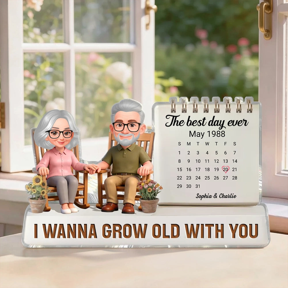 Personalized Anniversary Figurine for Couples - Sentimental Keepsake Gift Plaque MagicInPrints