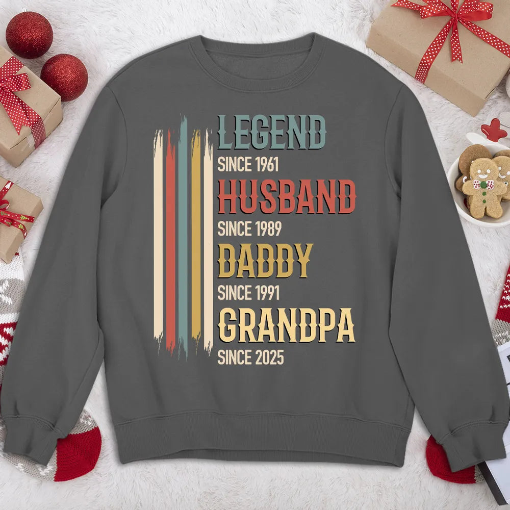 Personalized Family Timeline T-Shirt for Men - Father's Day Gift Cloth MagicInPrints